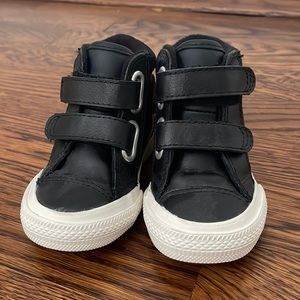 Converse Infant High Top Leather Sneakers